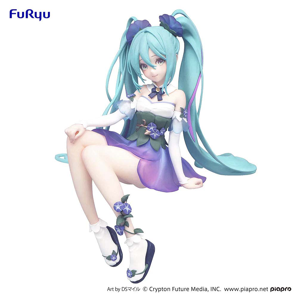 Hatsune Miku - Hatsune Miku Noodle Stopper Figure (Flower Fairy Morning Glory Ver.)
