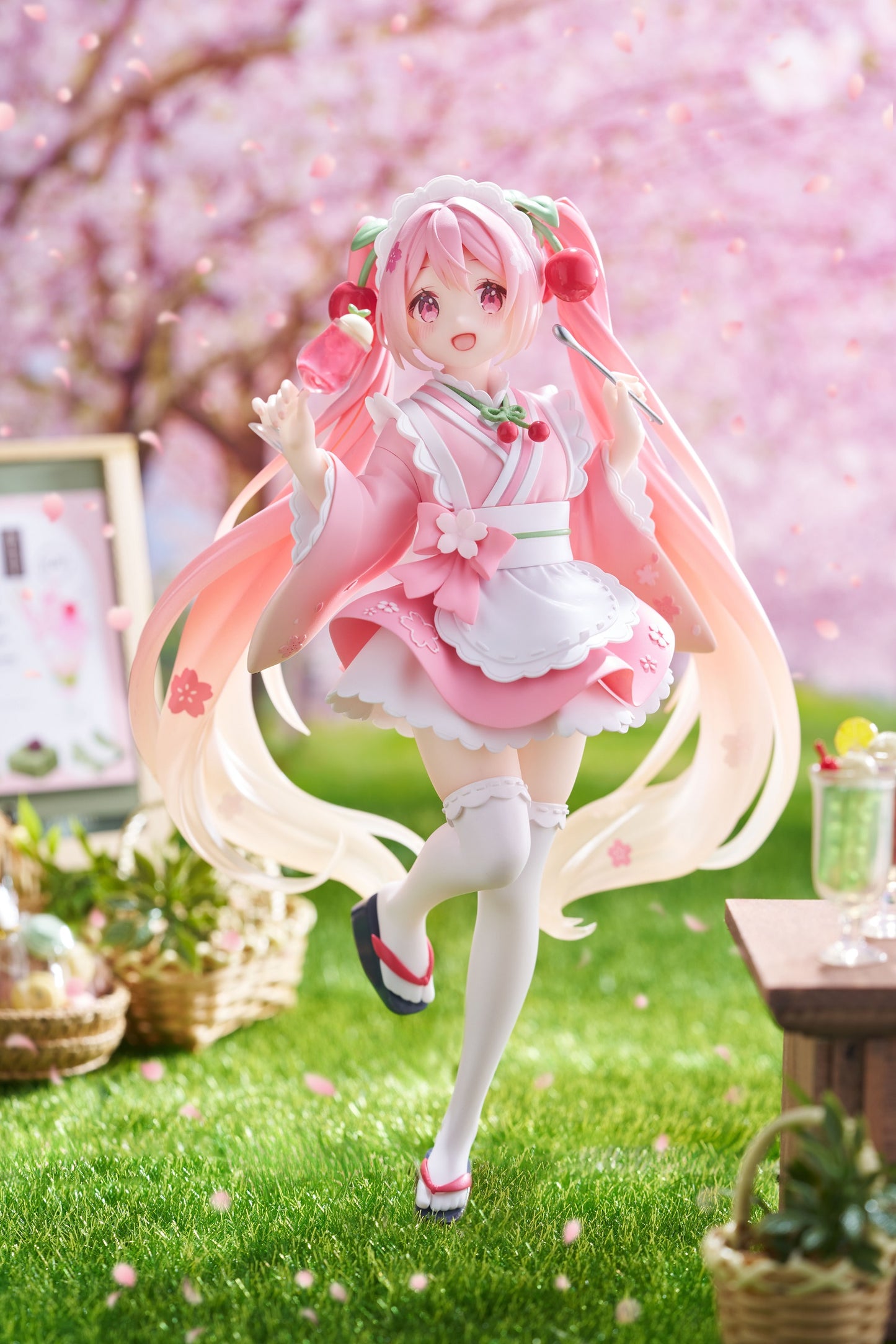 ***PRE-SALE***Hatsune Miku - Sakura Miku Prize Figure (Newly Written Japanese Cafe Ver.)