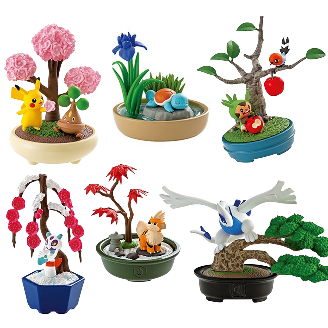 Pokemon Pocket Bonsai 2 Collection - Re-Ment Figure Mystery Box