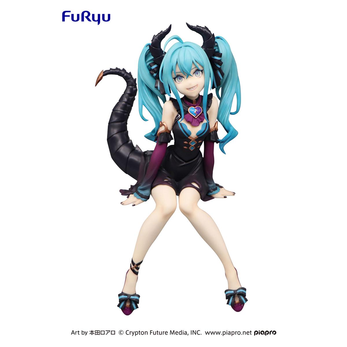 Hatsune Miku Noodle Stopper Figure-Hatsune Miku - Villain ver.
