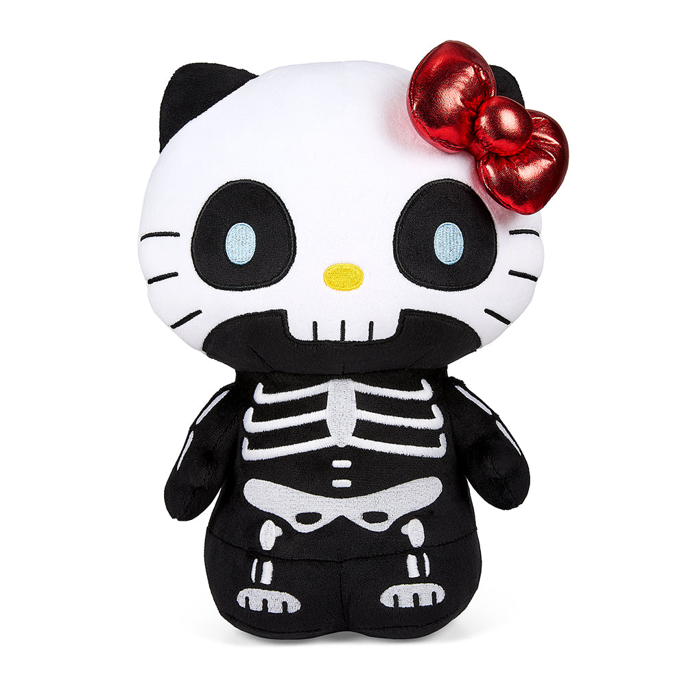 HELLO KITTY 13" HALLOWEEN PLUSH - SKELEBONES