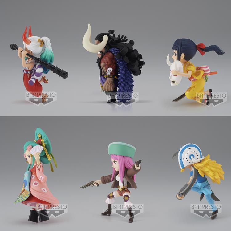 One Piece World Collectable Figure The Great Pirates 100 Landscapes Vol.8 Set of 6 Figures