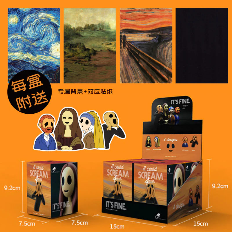 World Famous Paintings Scream 4Ever Season Blind Box