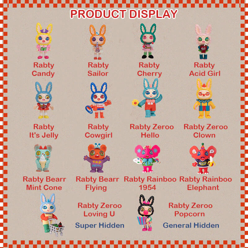 YEAOHUA Agan American Vintage Blind Box