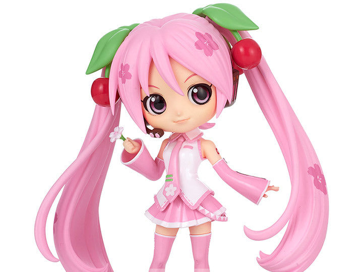 Hatsune Miku Q Posket Sakura Miku (Ver.A) Figure