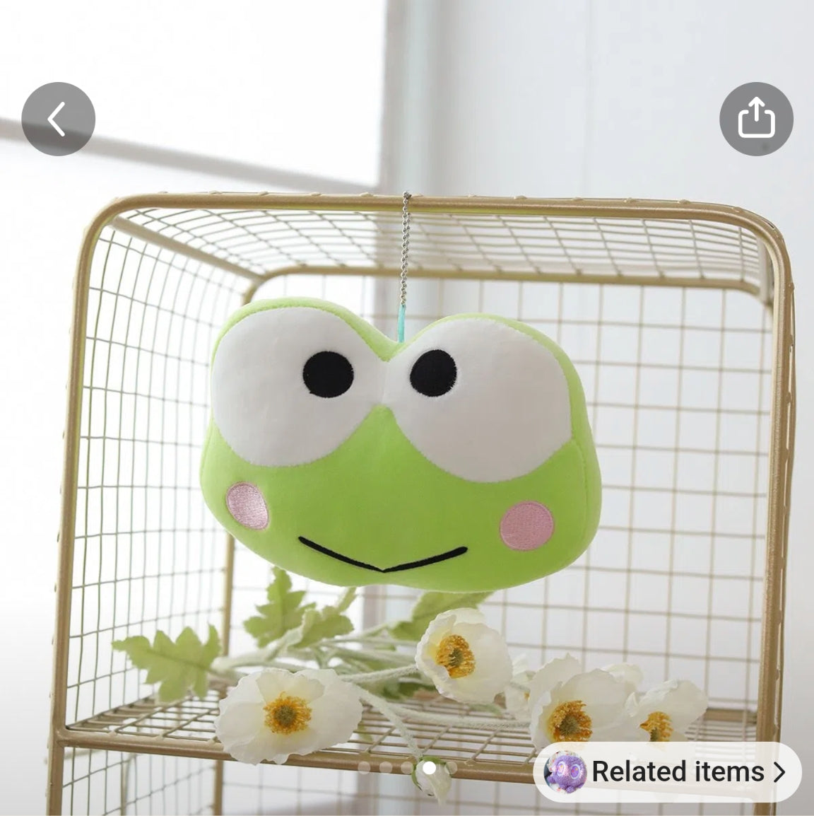 Keroppi Plush