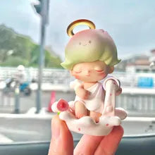 POP MART DIMOO Peach Guava Action Figure Blister Package Angel Dimoo F ...