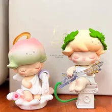 POP MART DIMOO Peach Guava Action Figure Blister Package Angel Dimoo F ...