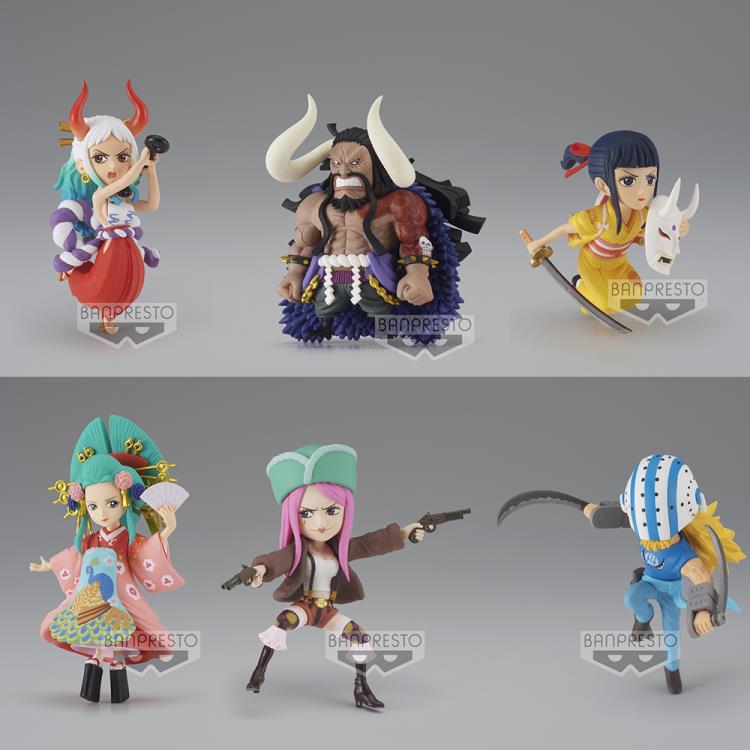 One Piece World Collectable Figure The Great Pirates 100 Landscapes Vol.8 Set of 6 Figures