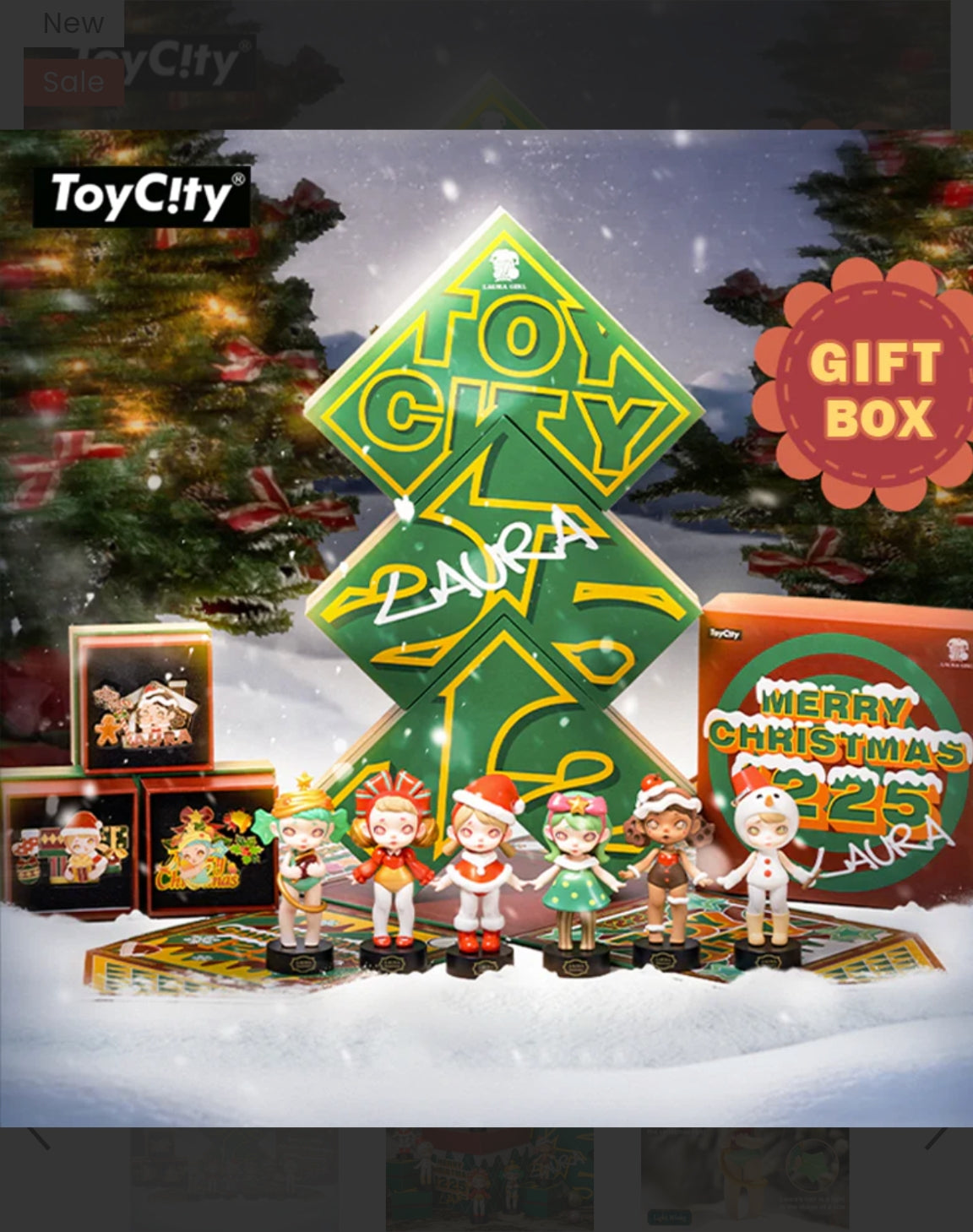 ToyCity Laura Merry Christmas Gift Box