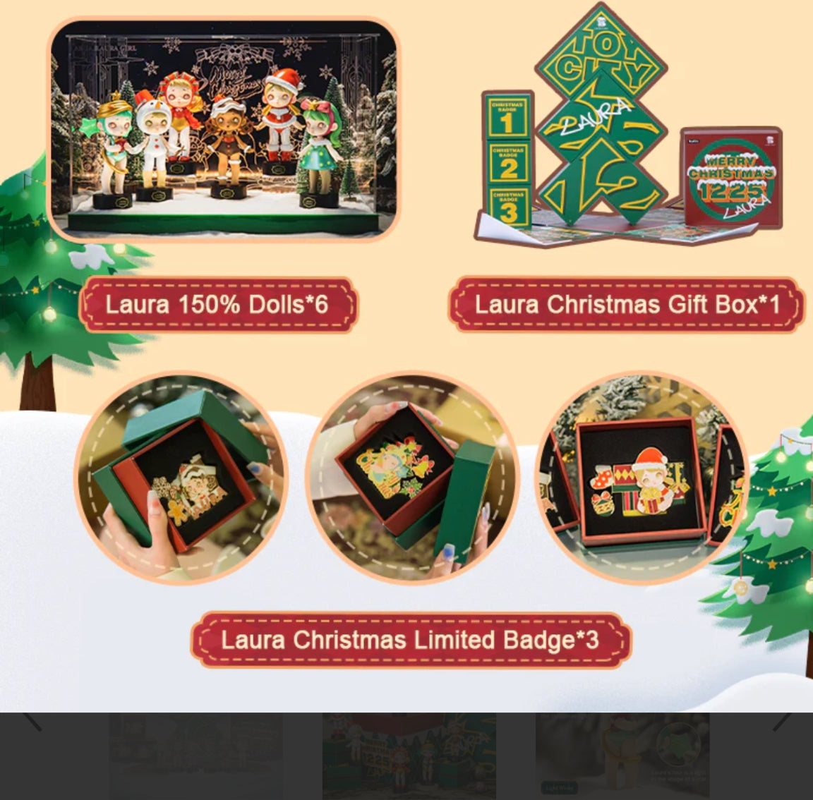 ToyCity Laura Merry Christmas Gift Box – Tanoshi Pop
