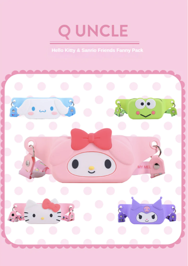 Hello Kitty & Sanrio Friends Fanny Pack Q UNCLE SANRIO